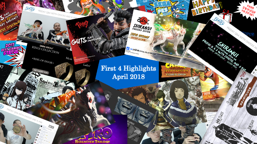 First 4 Highlights – April 2018