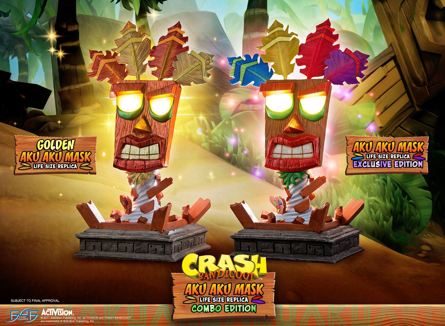 Aku Aku and Uka Uka  Crash Bandicoot N. Sane Trilogy 