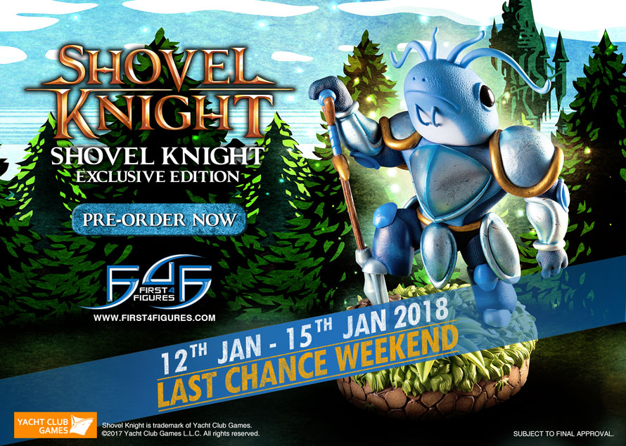 shovel knight first 4 figures