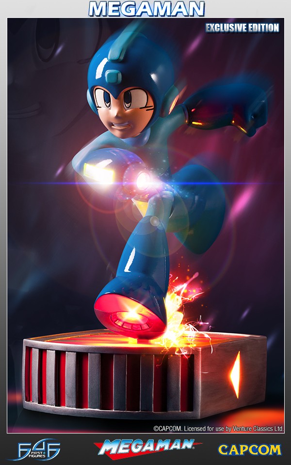 Running Mega Man (Exclusive)