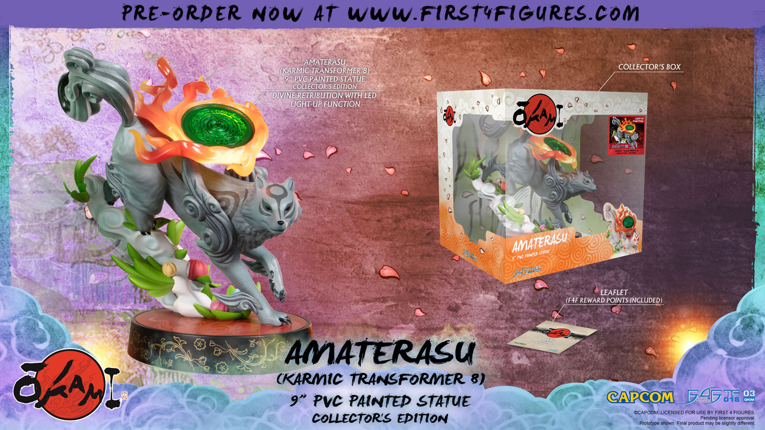 Amaterasu PVC: Karmic Transformer 8 (Collector's Edition)