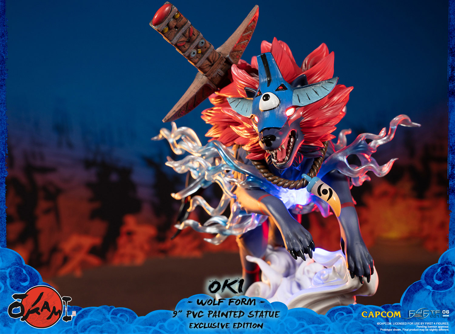 Oki (Wolf Form) PVC (Exclusive Edition)