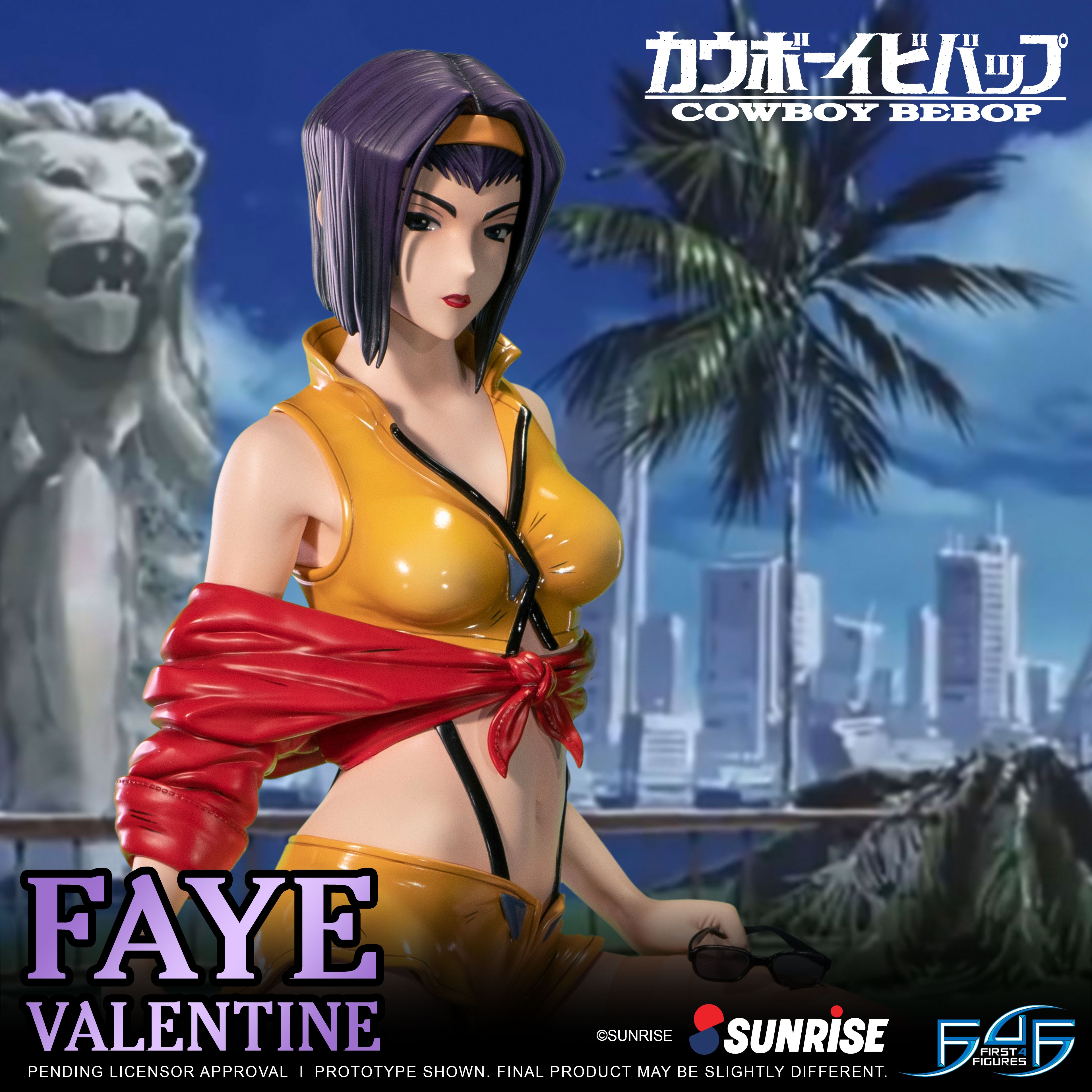 A First Look at First 4 Figures' Cowboy Bebop – Faye Valentine Statue