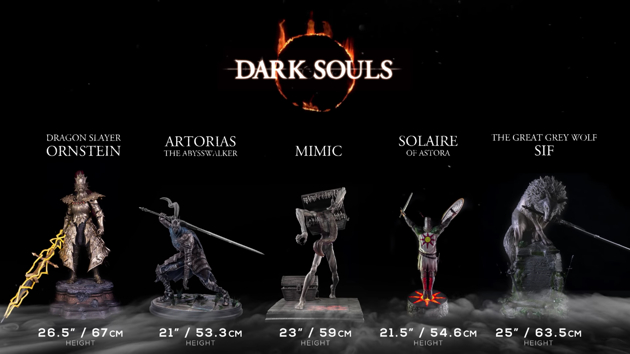 first 4 figures dark souls