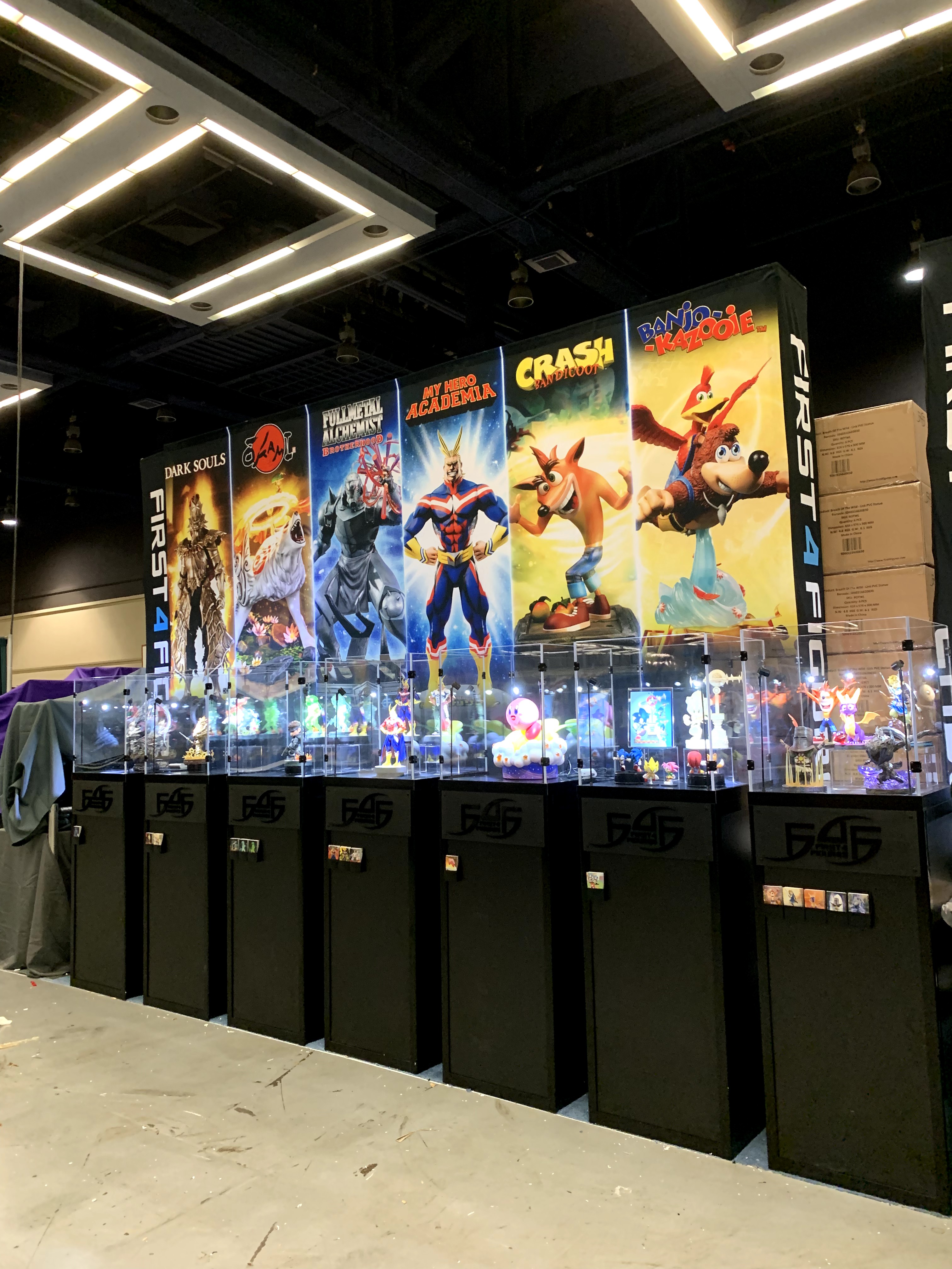 Emerald City Comic Con 2019 booth setup