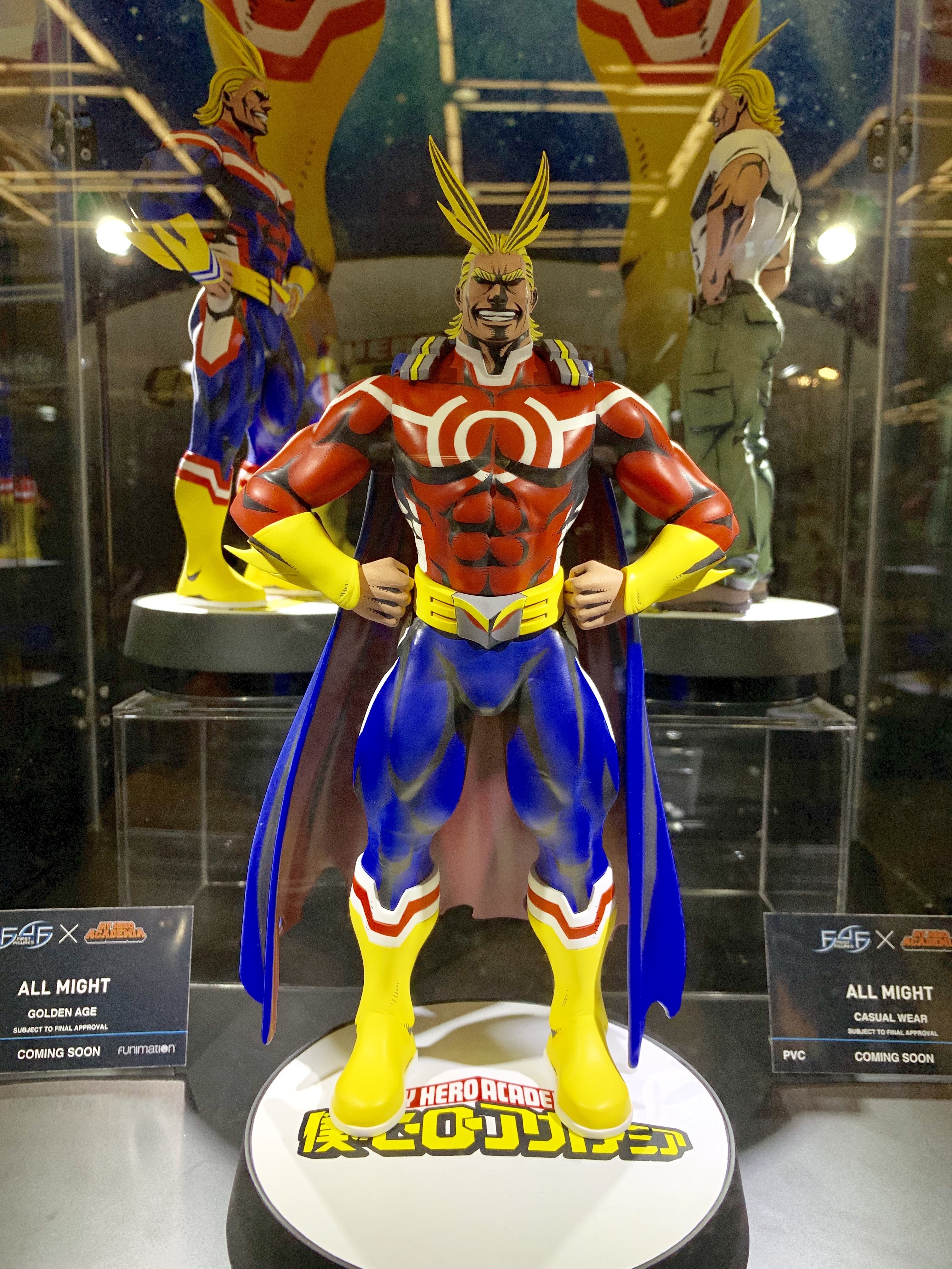 All Might Action Figure at ECCC 2019