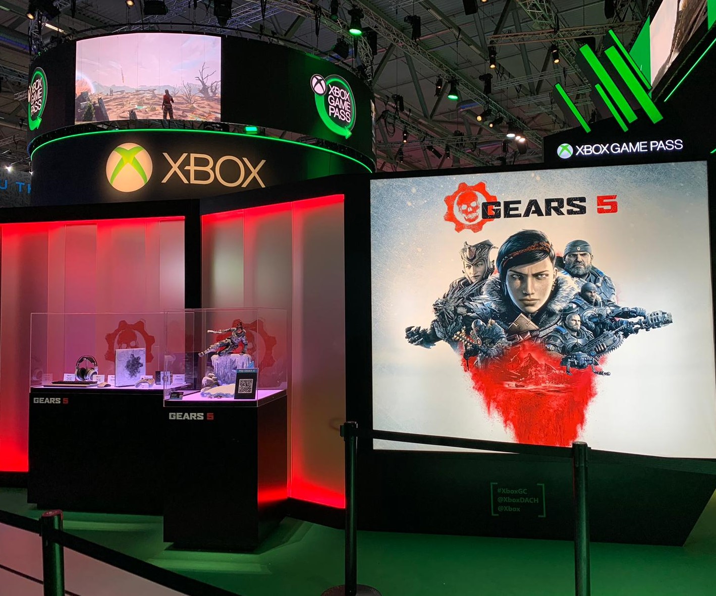 Microsoft booth @ Gamescom 2019