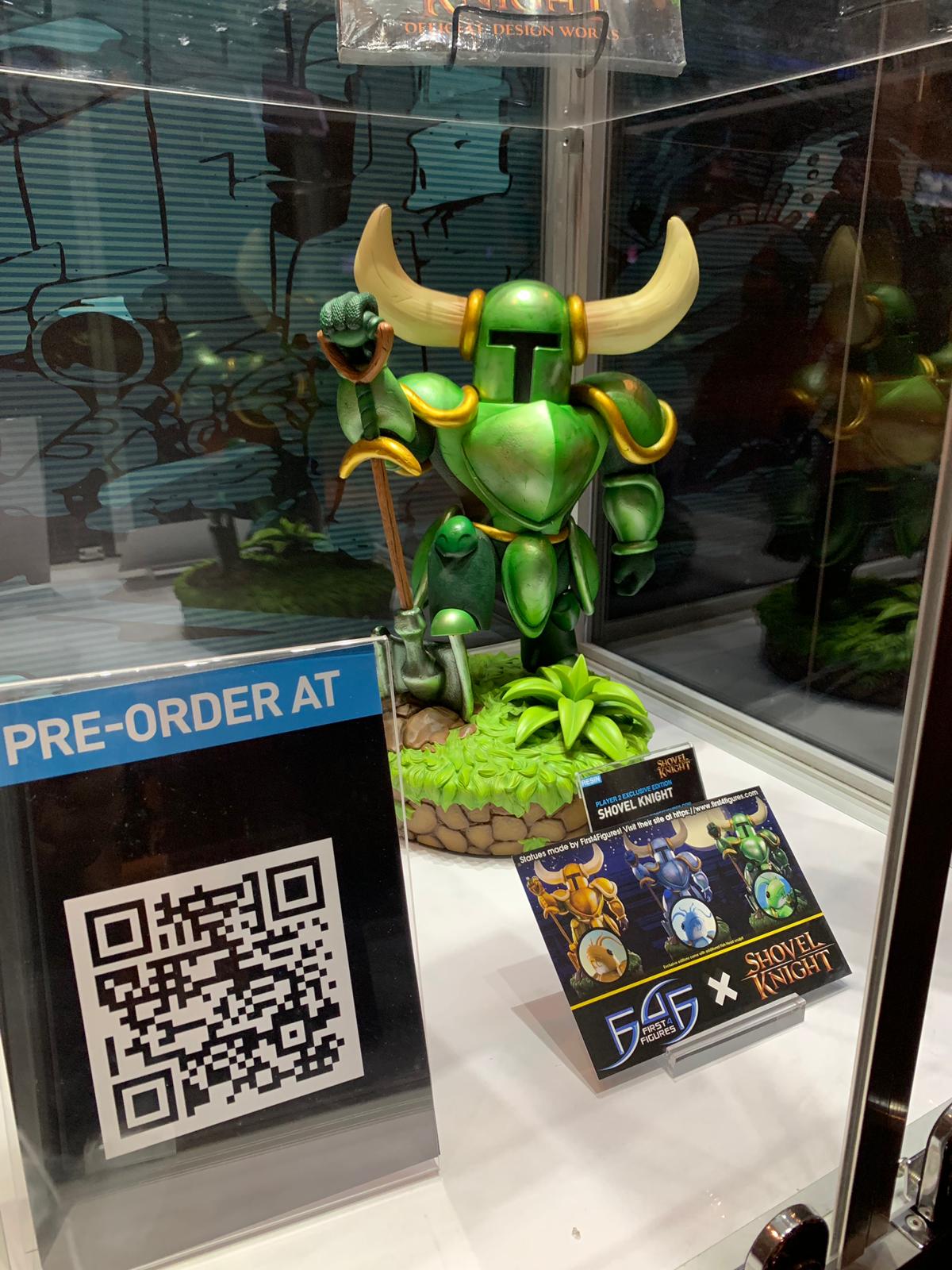 First 4 Figures Shovel Knight in Yacht Club Games' booth @ PAX West 2019