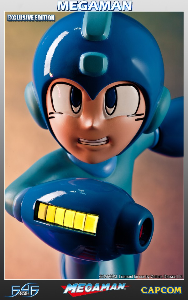 Running Mega Man (Exclusive)