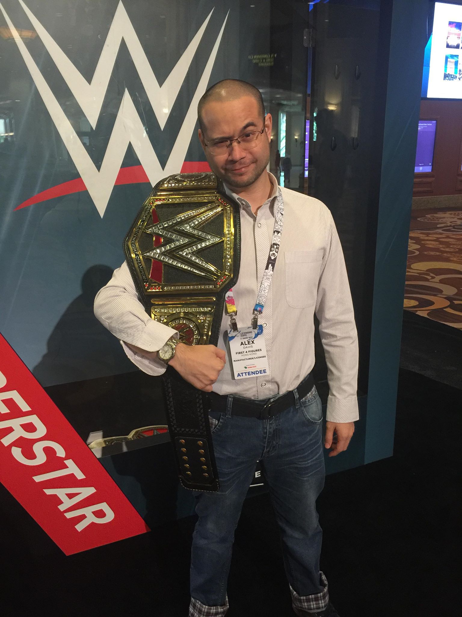 Alex is the new WWE Champion