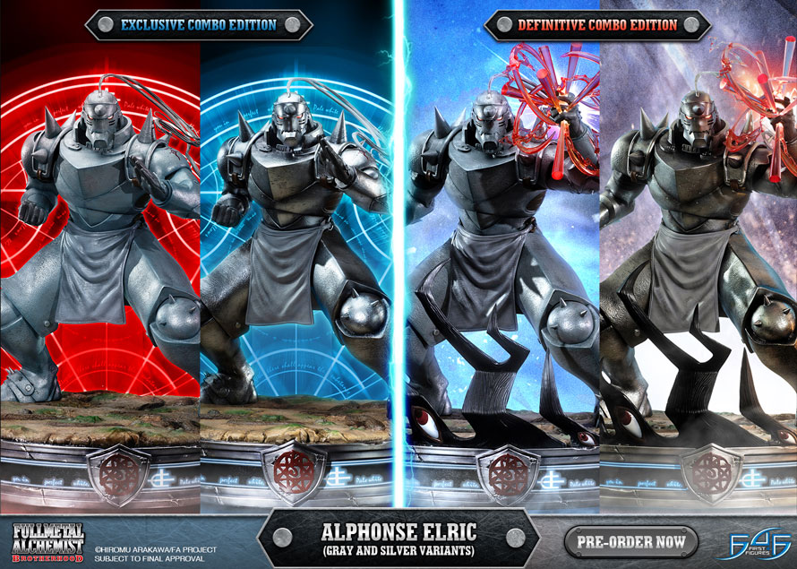 Alphonse Elric pre-order STILL OPEN!