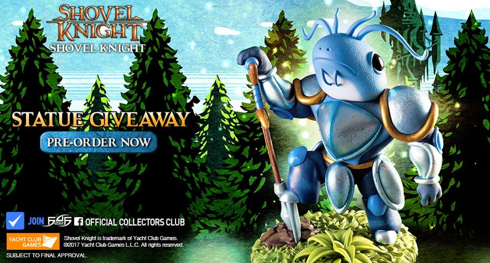 Shovel Knight Statue Giveaway