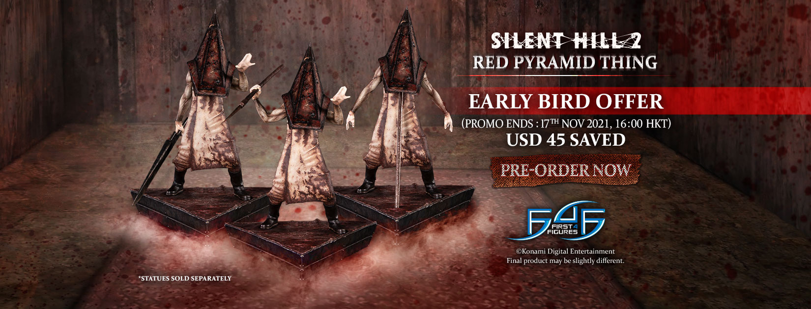 Silent Hill 2 – Red Pyramid Thing statue Early Bird Offer