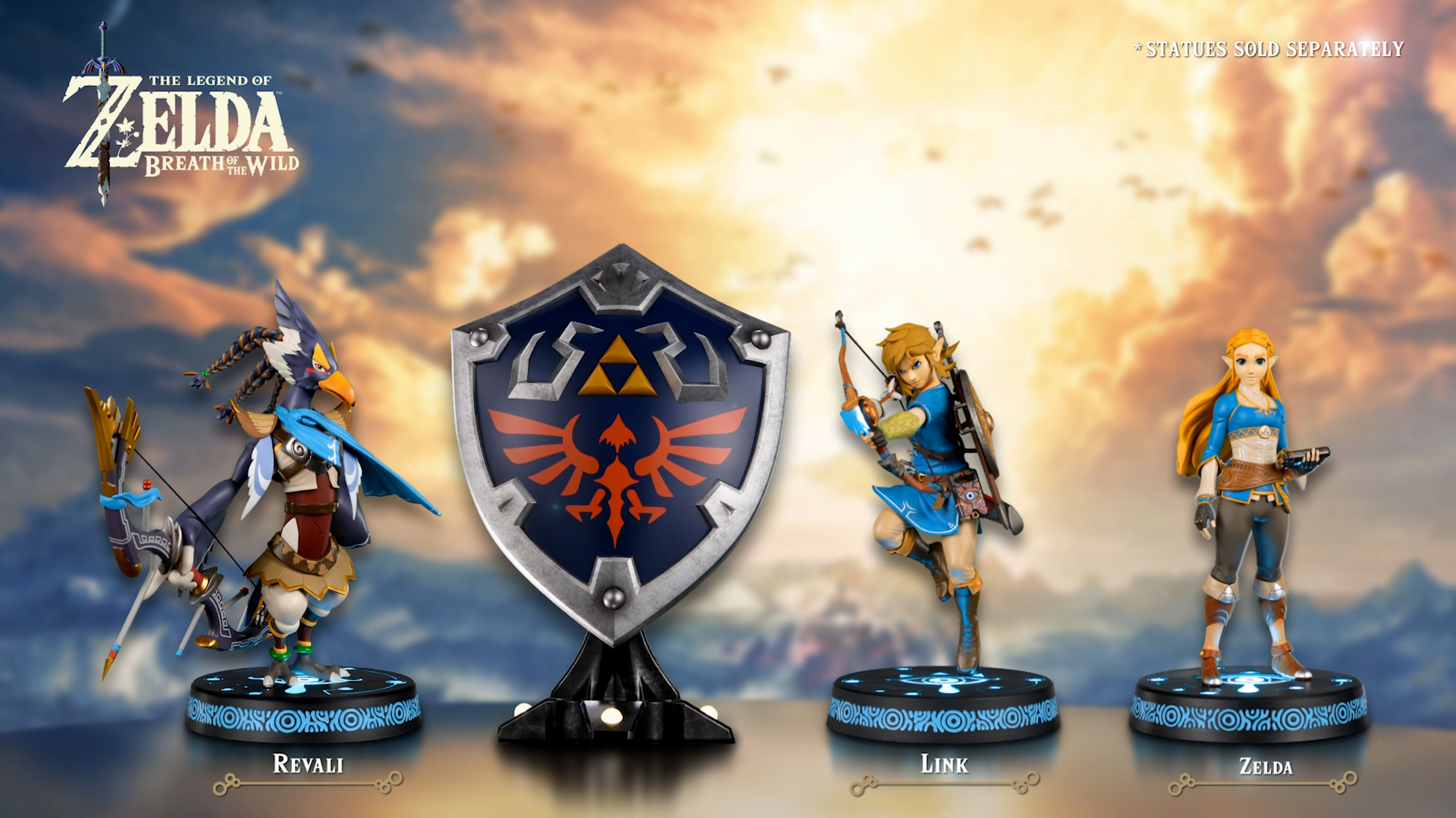First 4 Figures The Legend of Zelda™: Breath of the Wild PVC lineup