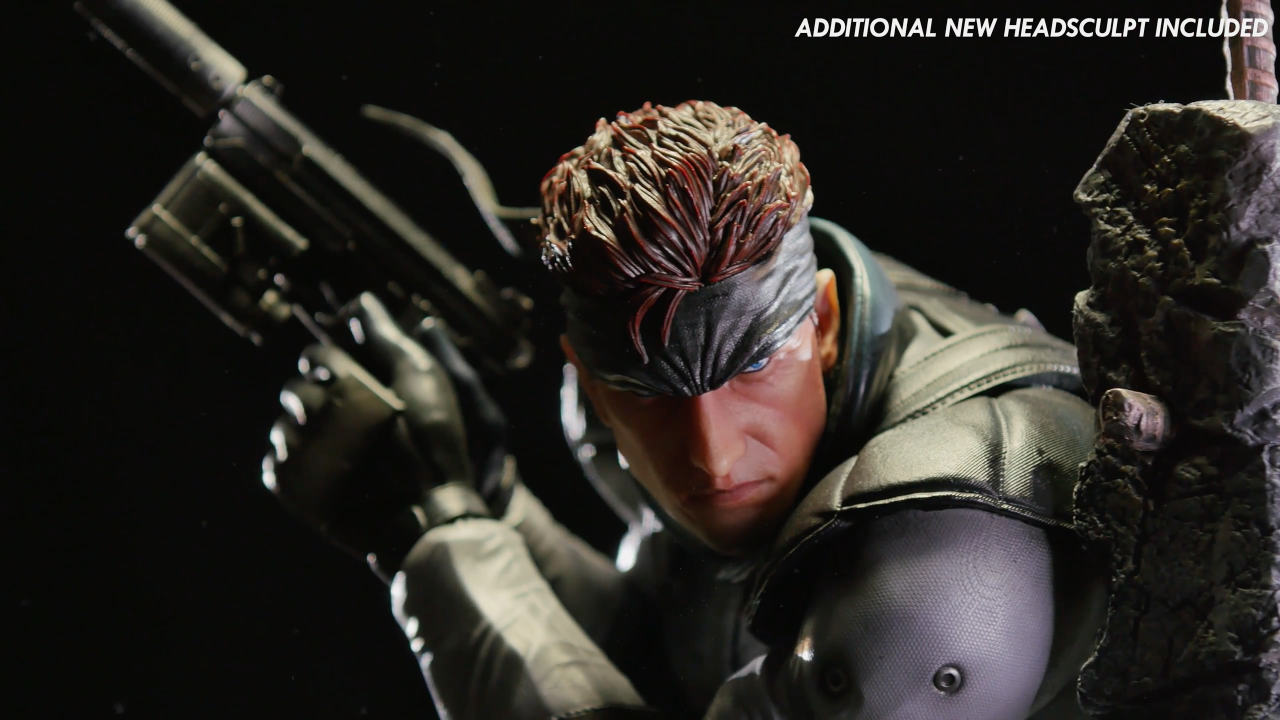 Solid Snake: New Additional Head Sculpt