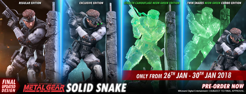 Solid Snake Relaunch Now Live