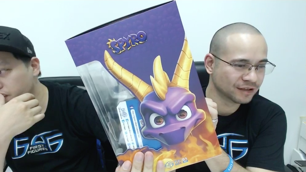 Spyro PVC packaging (side of the box)