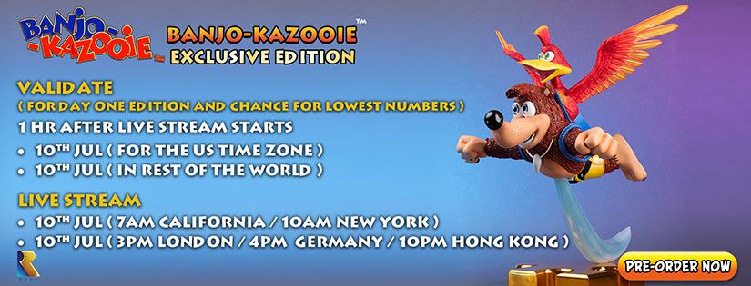 Banjo-Kazooie Pre-Order Now Live