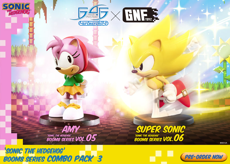 Sonic the Hedgehog Boom8 Series Combo Pack 3 pre-orders NOW OPEN!