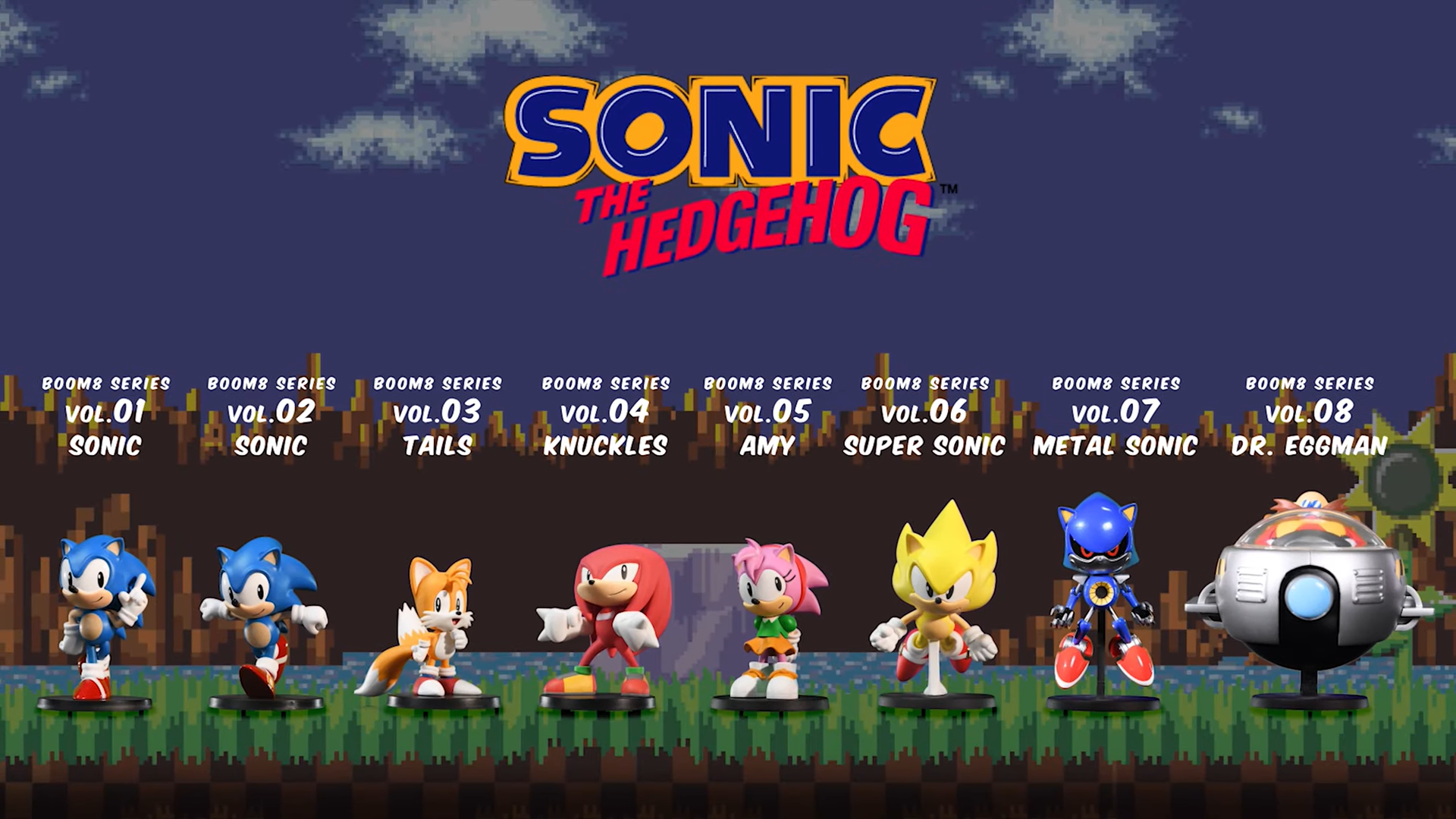 First 4 Figures Sonic The Hedgehog Boom8 Series lineup