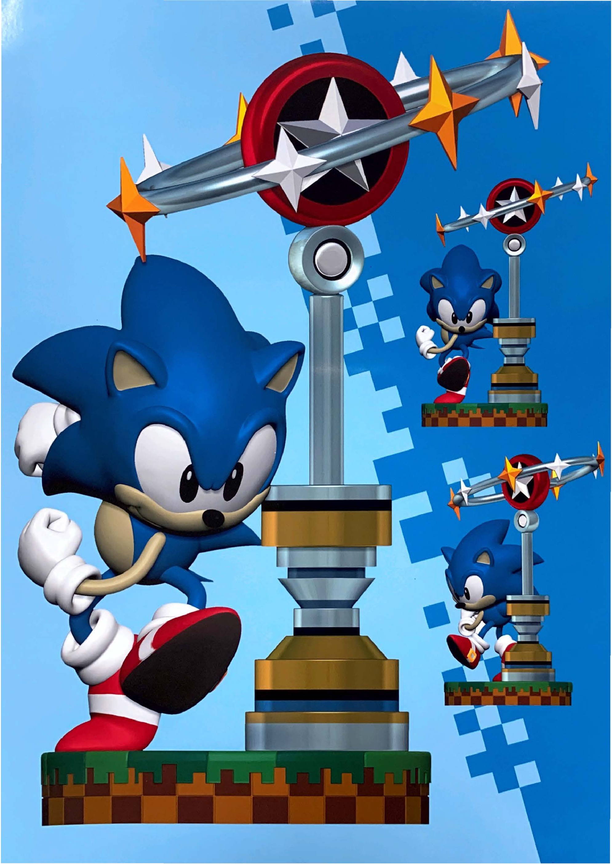 Sonic the Hedgehog TF PVC paint application