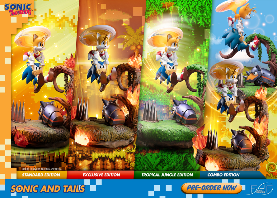 Sonic and Tails pre-orders NOW OPEN!