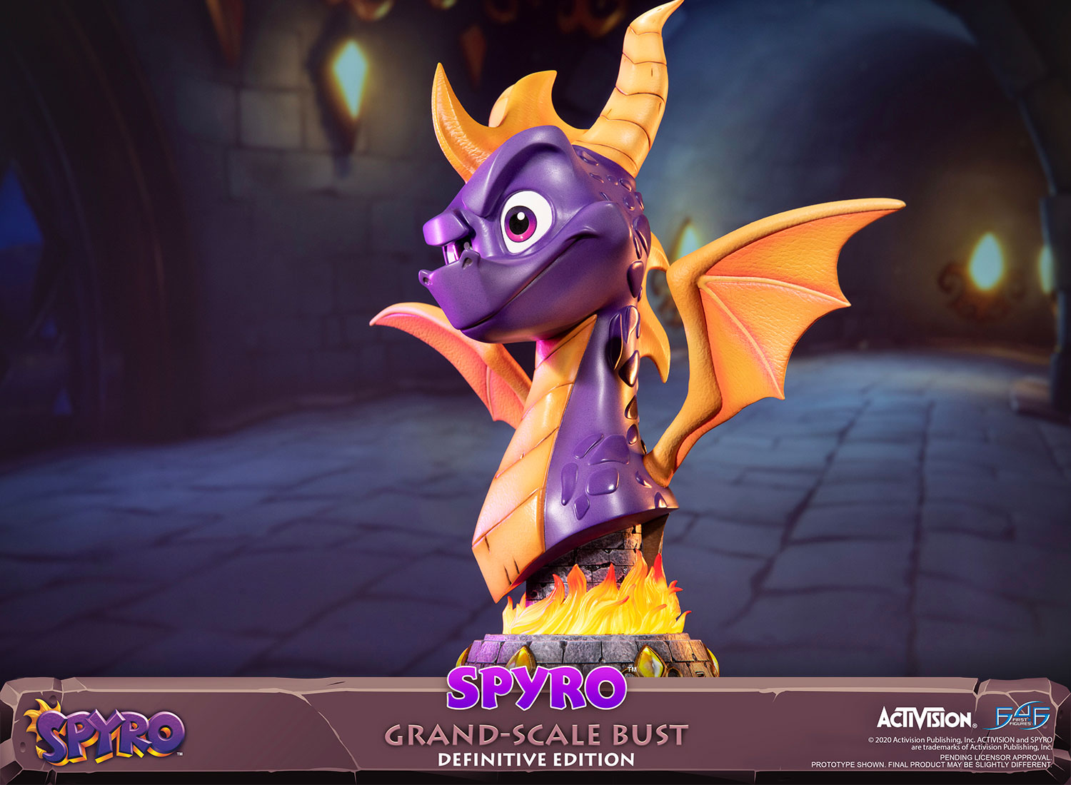 Spyro™ Grand-Scale Bust (Definitive Edition)